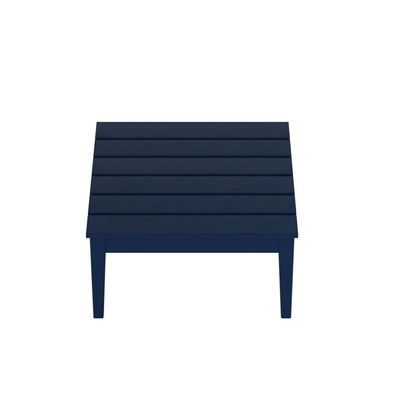 WestinTrends Outdoor Patio Modern Adirondack Conversation Table