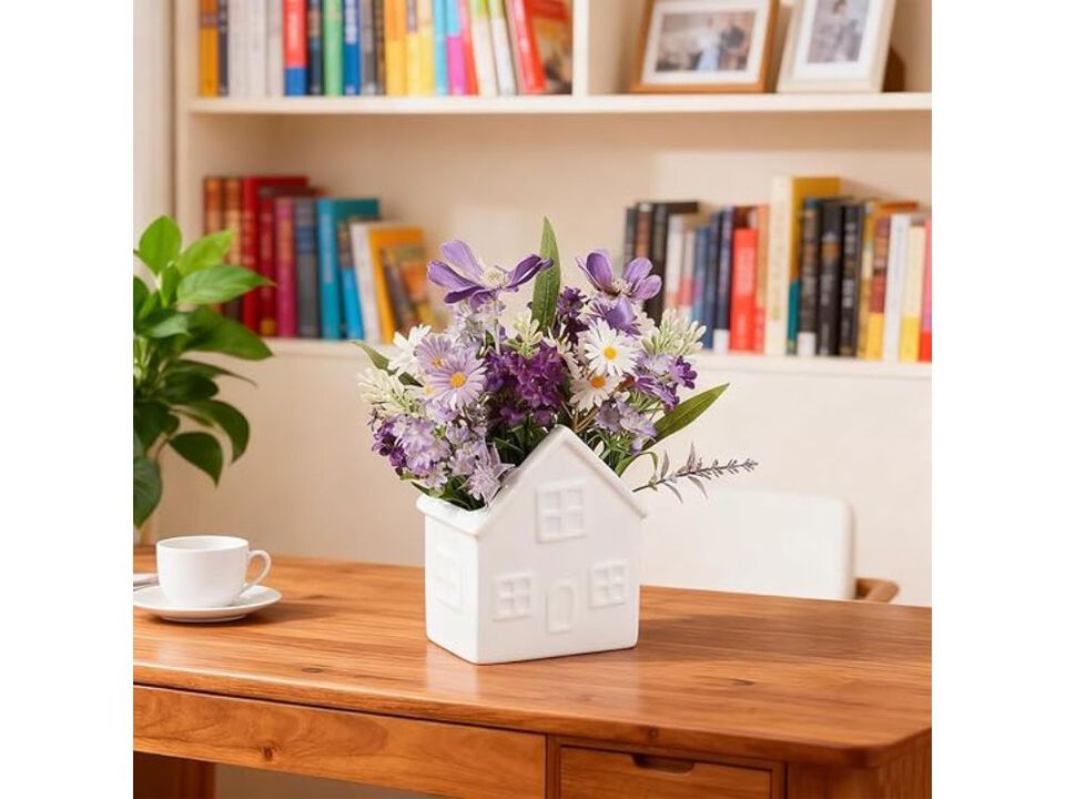 Lavender Artificial Flowers Wedding Centerpiece Decor Small