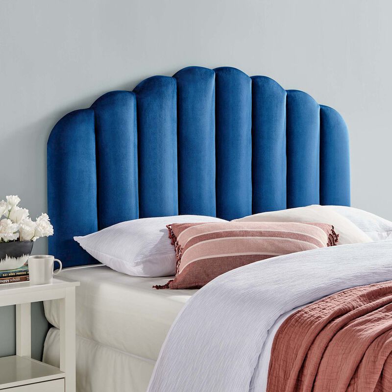 Veronique Performance Velvet Full/Queen Headboard image number 5