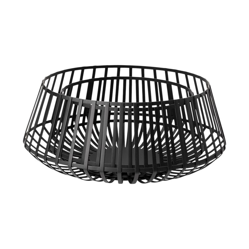 Set of 2 Metal Wire Decorative Bowls for Dining Table or Living Room Centerpiece