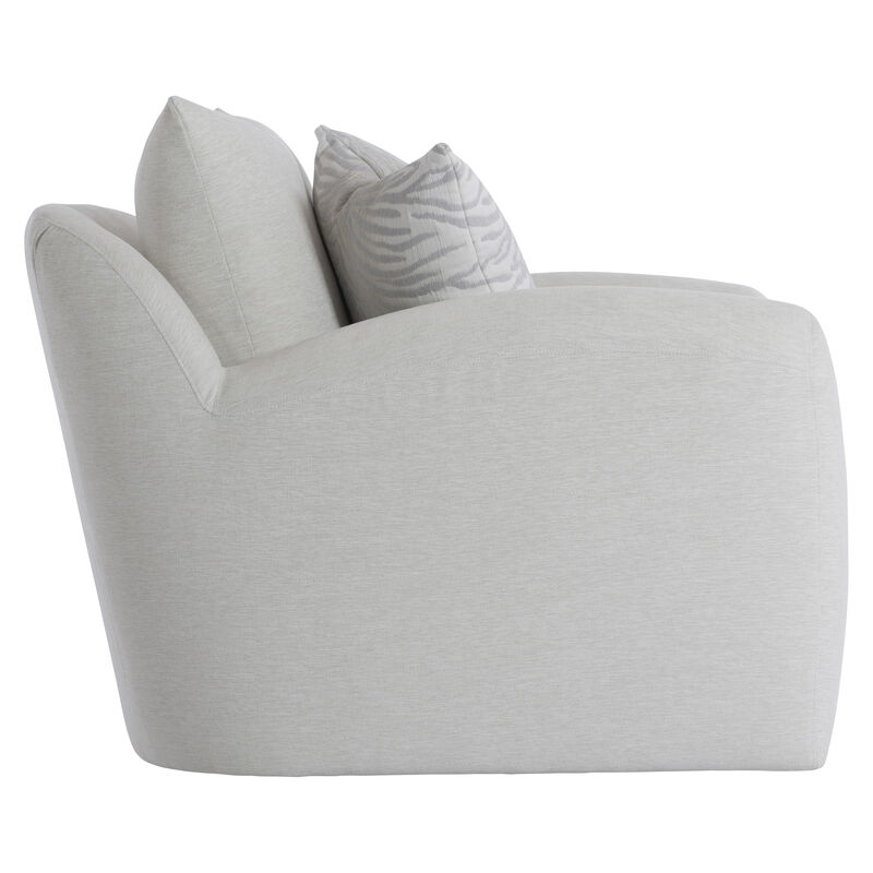 Asher Fabric Swivel Chair image number 1