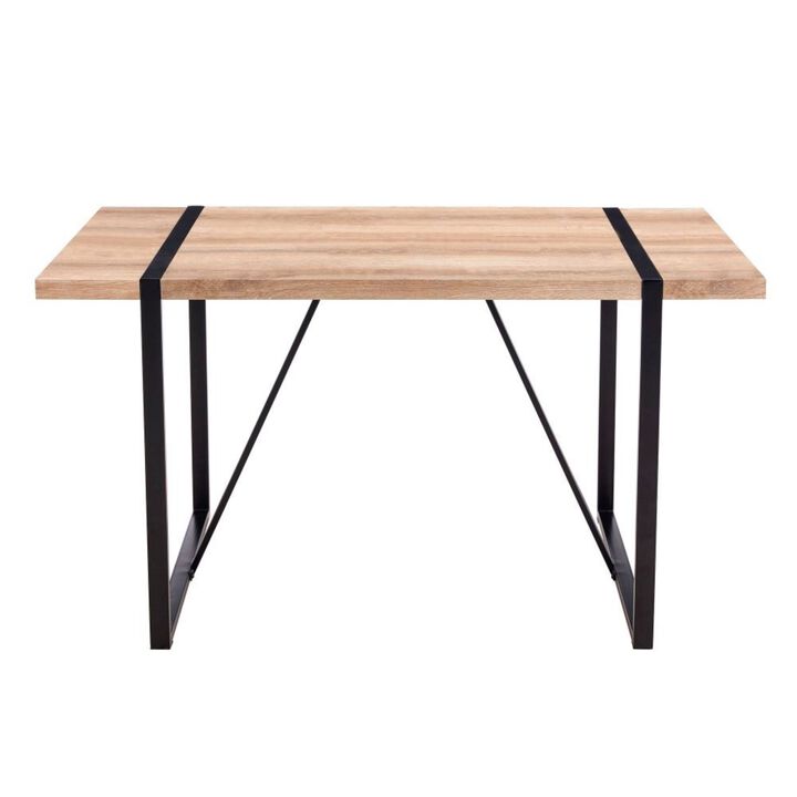 Dwifix Industrial Rectangular Dining Table