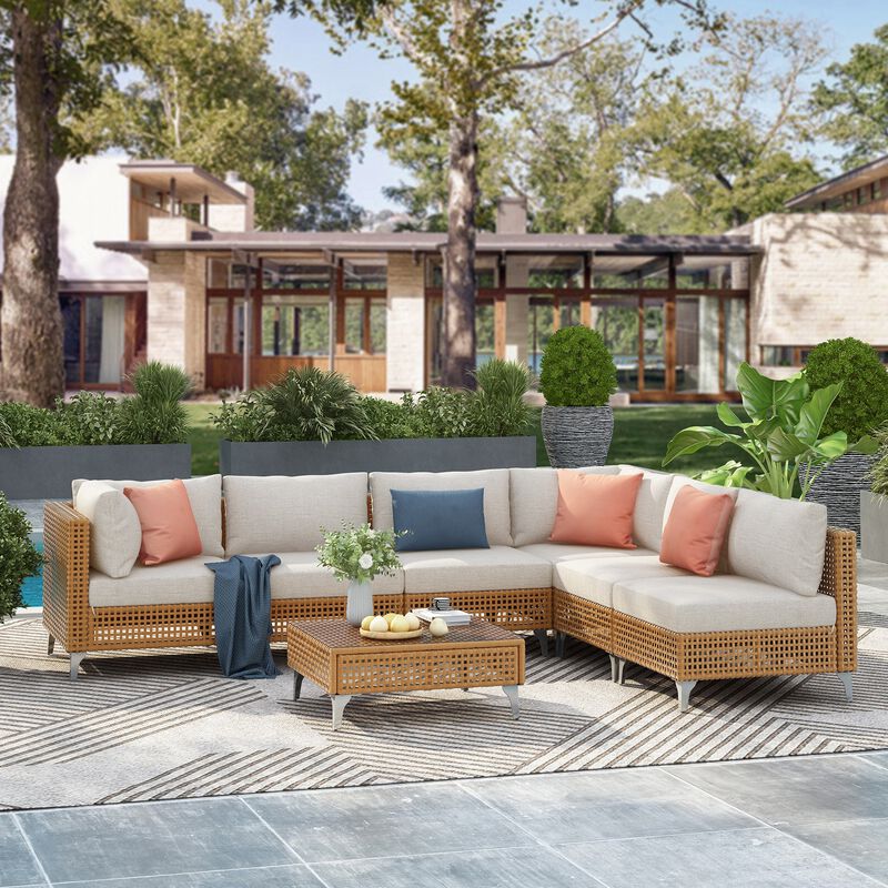 Podlak Wicker Patio Furniture Set image number 3