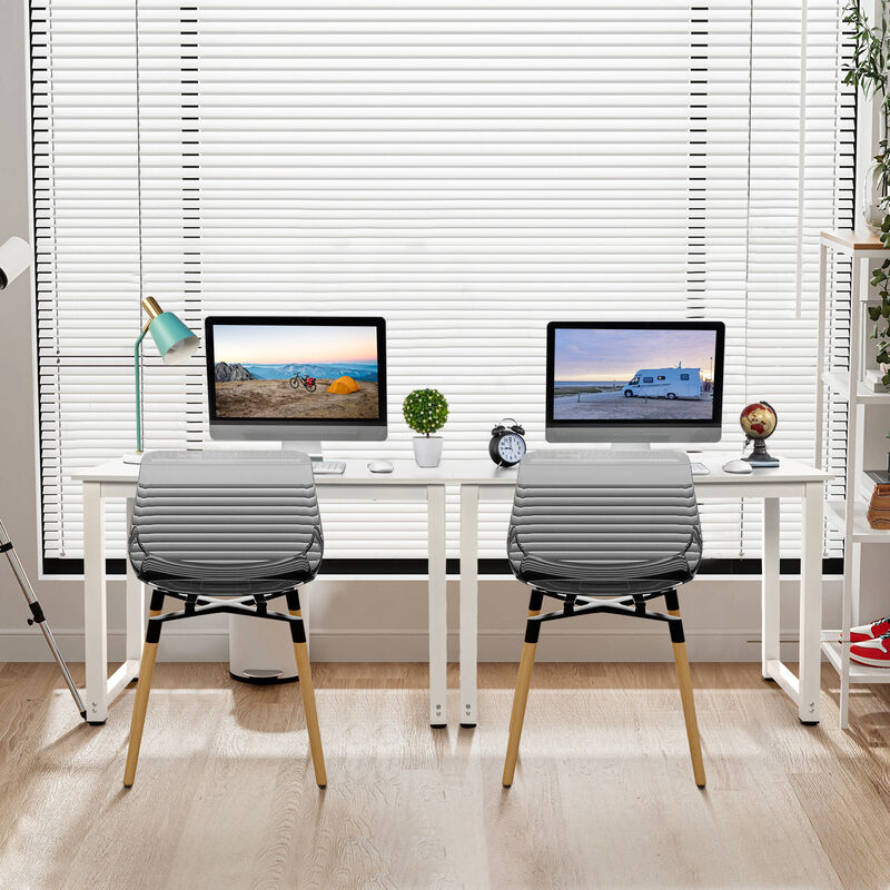 110cm MDF Computer Desk &ndash; Modern Workstation with Triamine Steel Feet for Home or Office image number 4