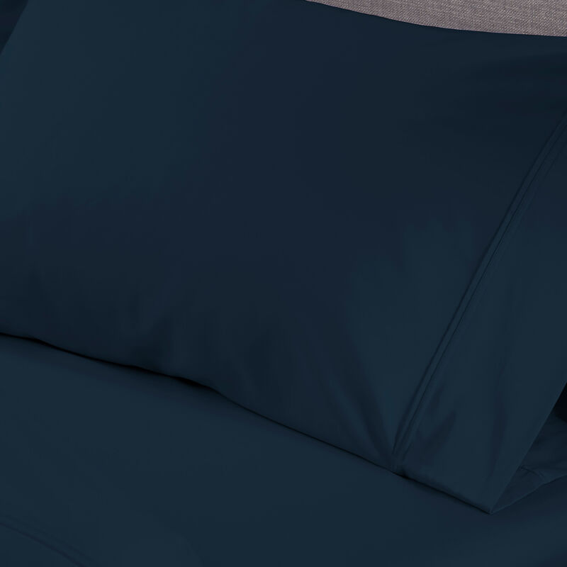 Basic Twin Sheet Set - Navy