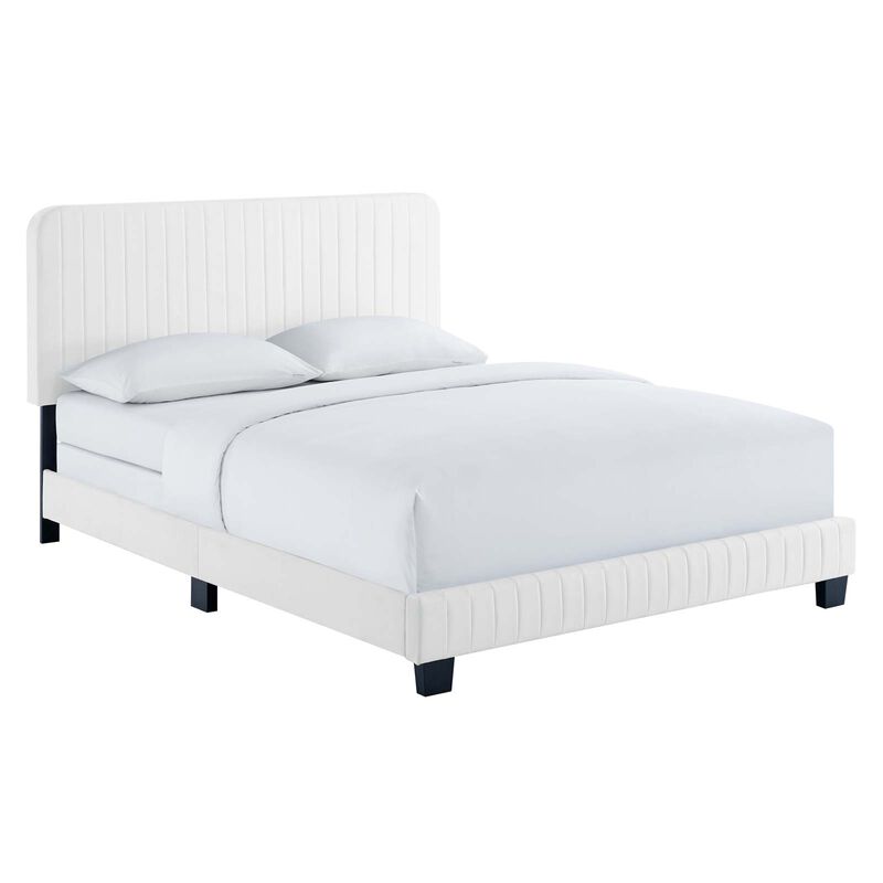 Modway - Celine Channel Tufted Performance Velvet King Bed image number 0