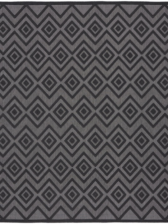 Versatile NRV01 Charcoal/Black 9' x 12' Rug