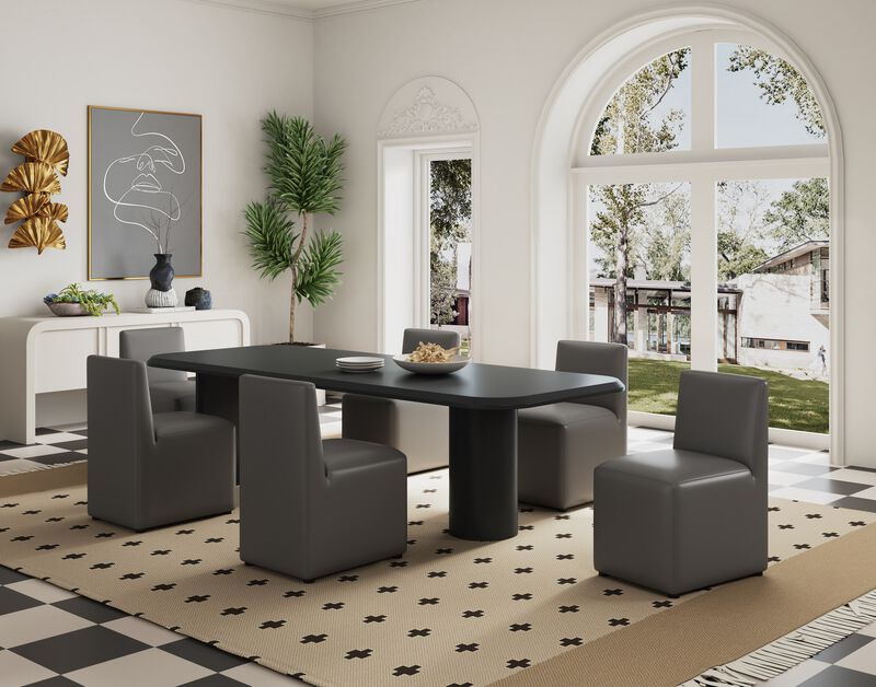 Anna Dining Chair in Gray