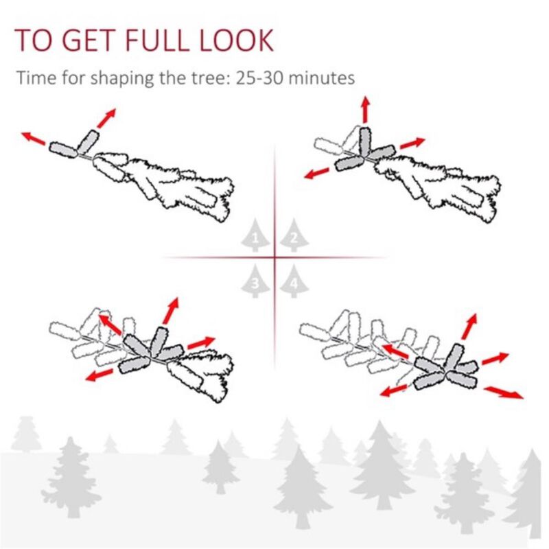 Artificial Christmas Tree Full & Lush Holiday Décor for a Festive Celebration