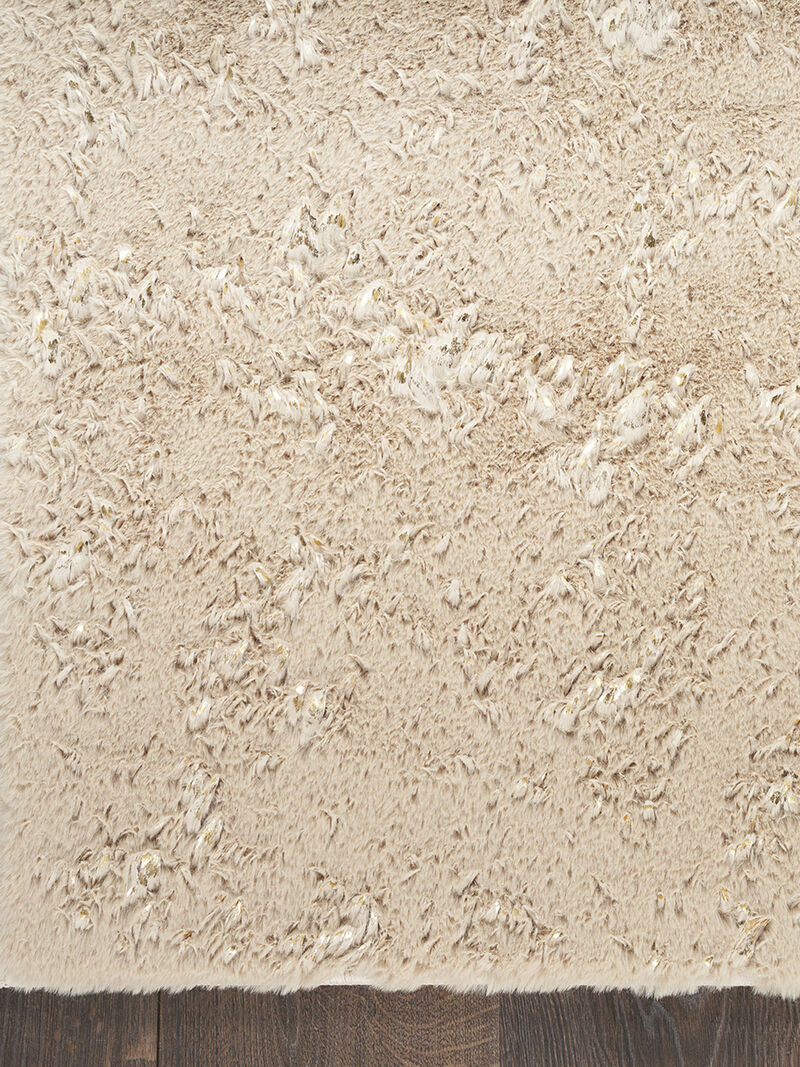Cozy Shimmer CSH01 Beige/Gold 7'9" x 9'9" Rug