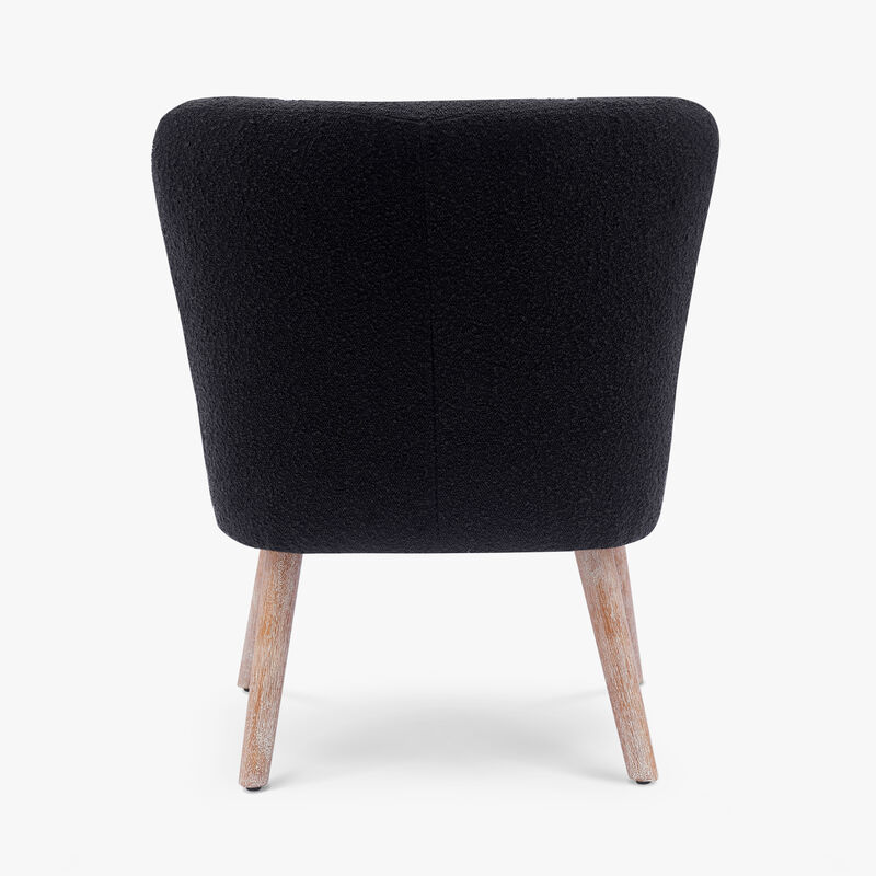WestinTrends 25" Wide Upholstered Boucle Accent Chair