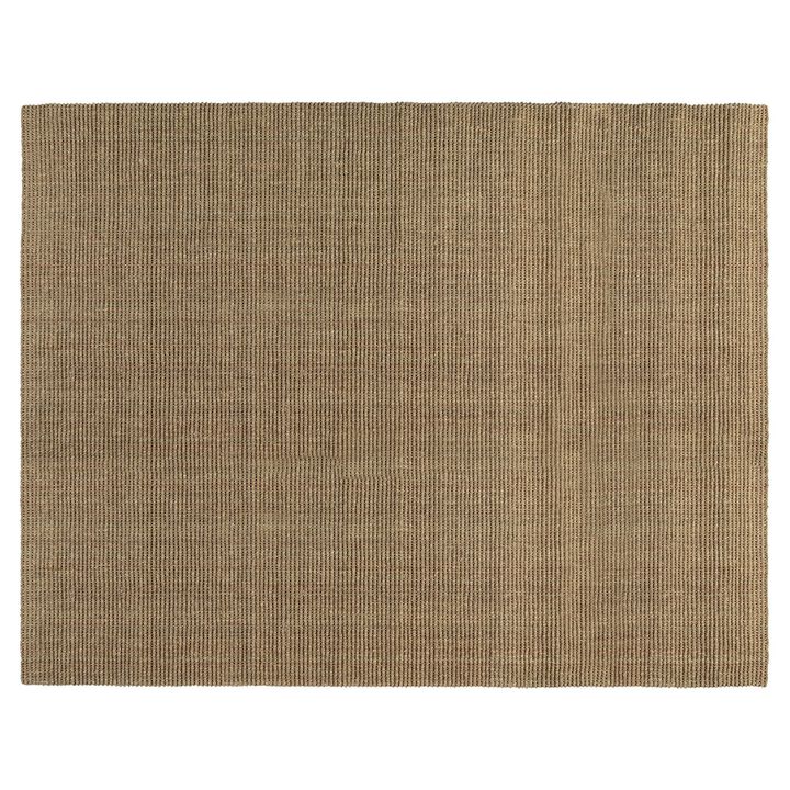 Quell 8 x 10 Handwoven Area Rug, Natural Brown Seagrass, Braided Design
