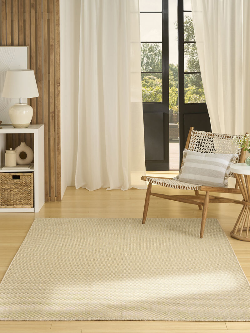 Tulum TLM03 Cream 4' x 6' Rug