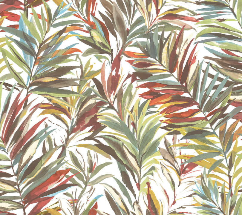 Swaying Palms Rouge & Mink Wallpaper (Set of 2)