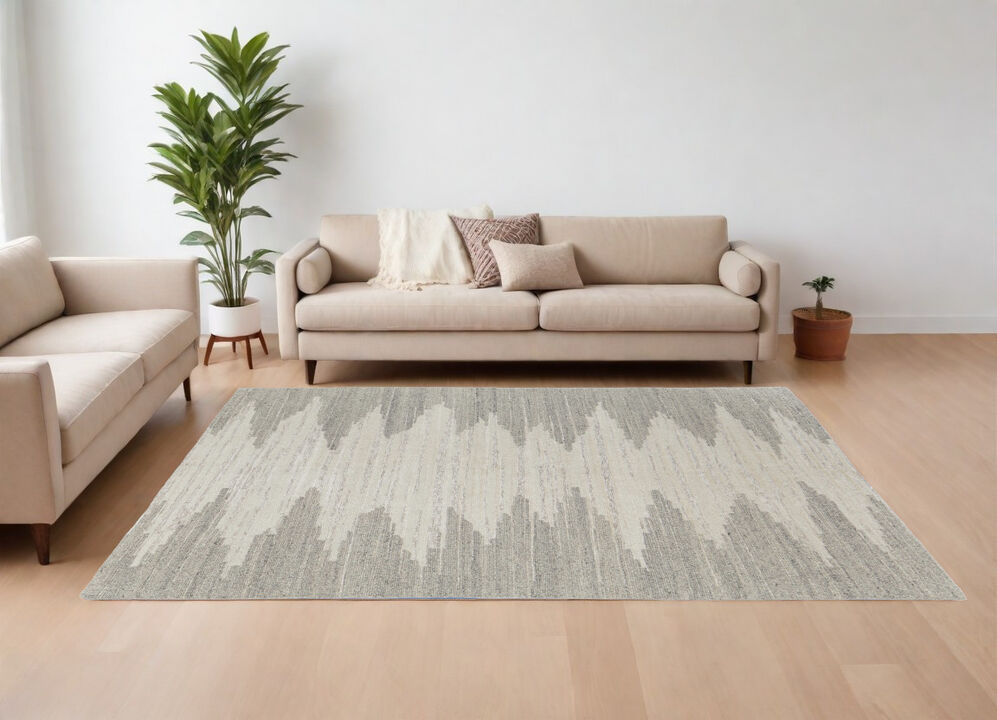 HomeRoots Ombre Hand Woven Area Rug