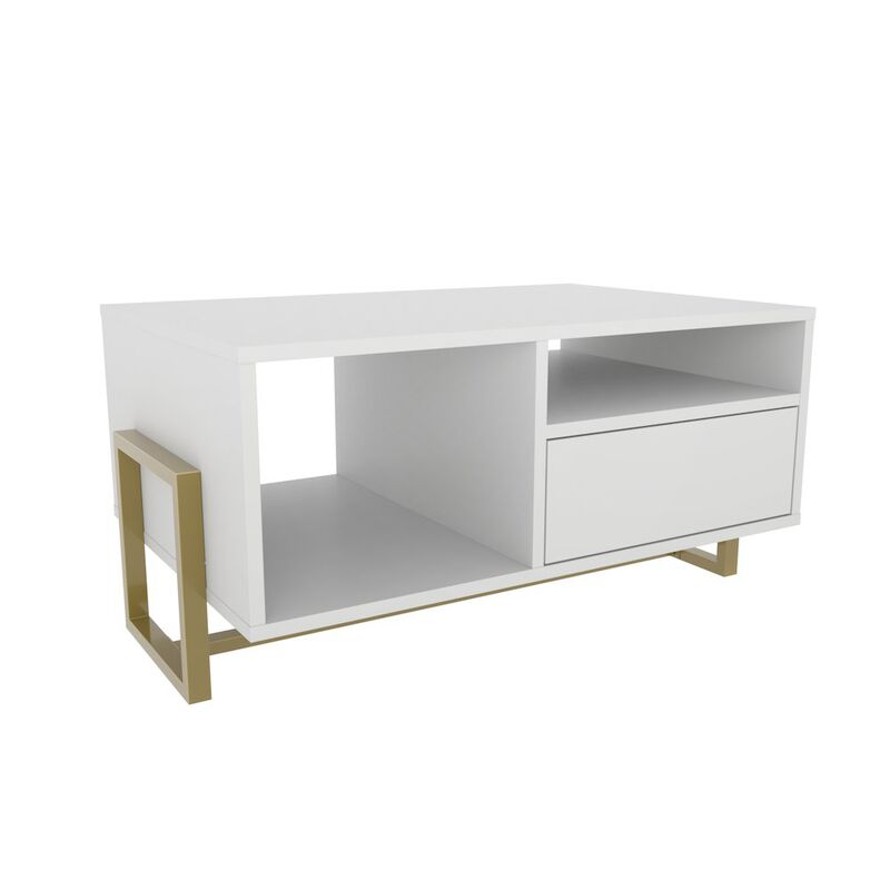 Decorotika Utopia Coffee Table White