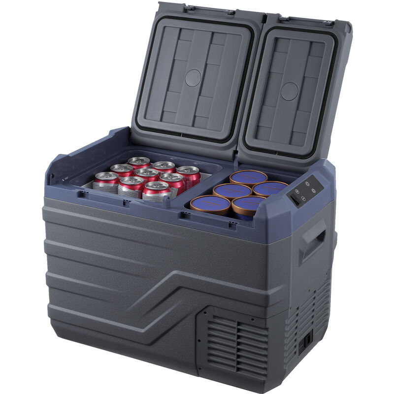 VEVOR Portable Car Refrigerator Freezer Compressor 32 L Dual Zone for Car Home image number 8