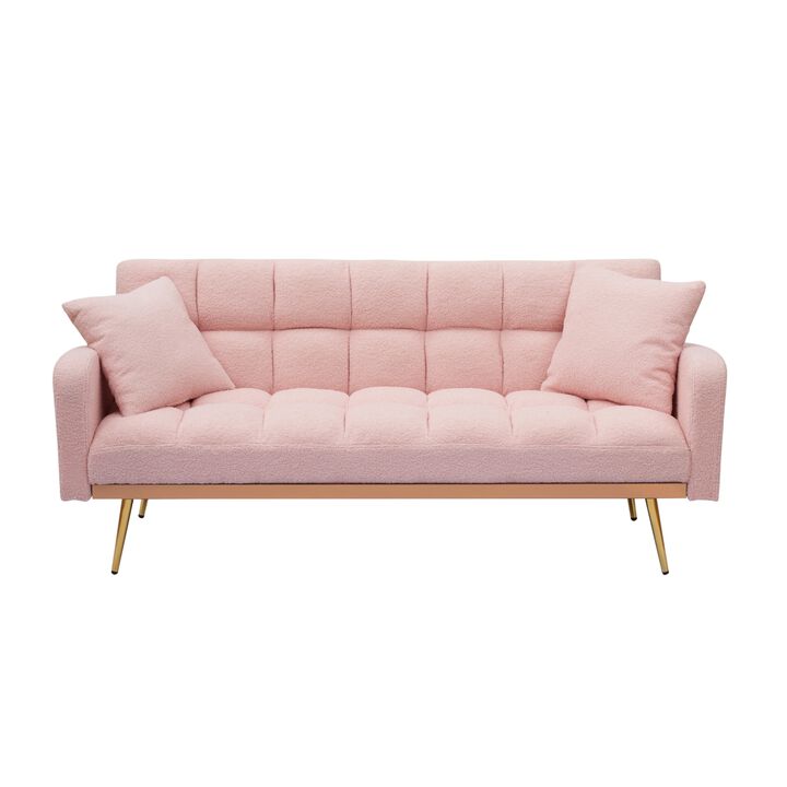 Wosdik Teddy Fleece Adjustable Futons