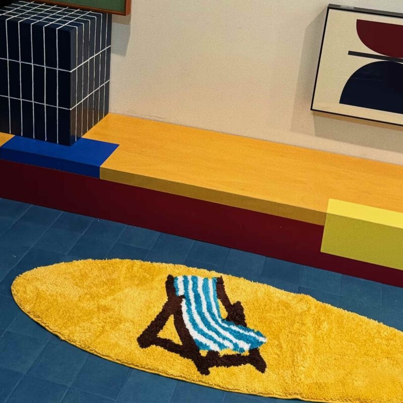 Beach Day Floor Rug image number 9