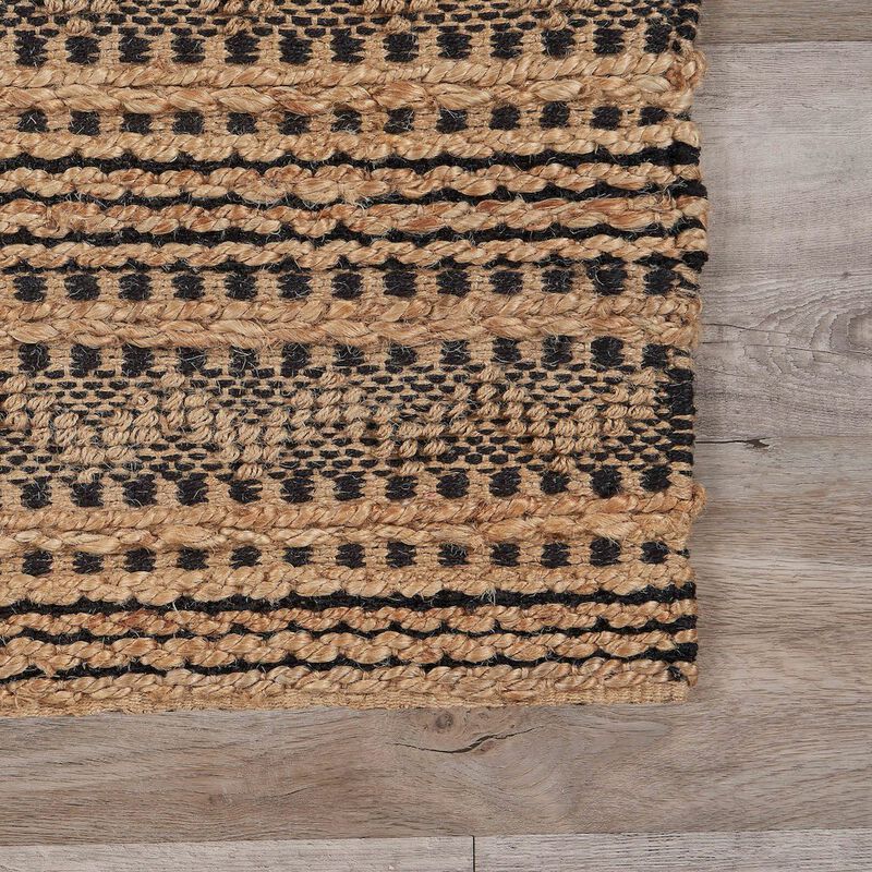 LR Home Natural Fiber Jute Blend Area Rug Indoor image number 2