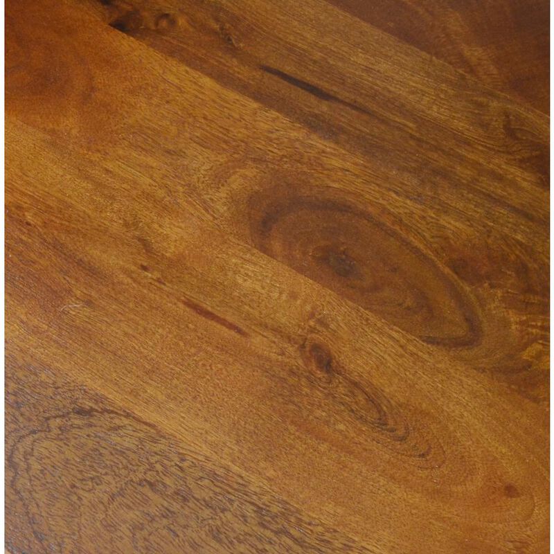 Carolina Chair & Table Brera Accent Table - Chestnut/Black