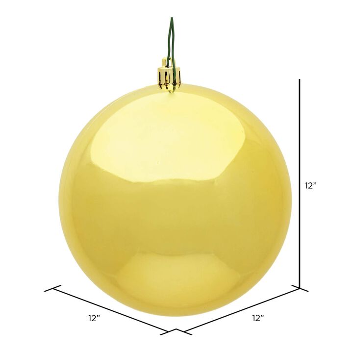 Vickerman Honey Gold Shiny Ball UV Drilled Cap -