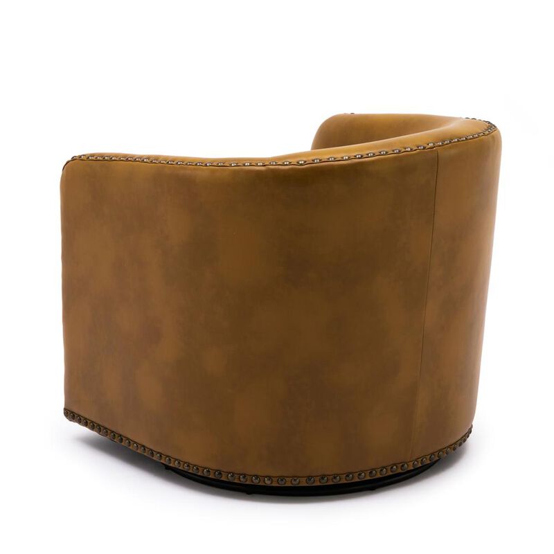 Comfort Pointe Tyler Swivel Arm Chair - Camel