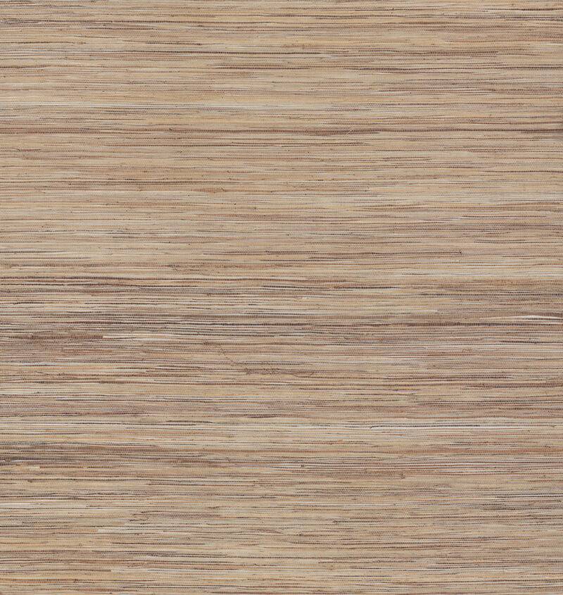 Raw Jute Grasscloth Metallic Wallpaper image number 0