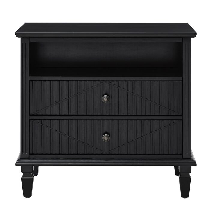 Kasrom Farmhouse Nightstand