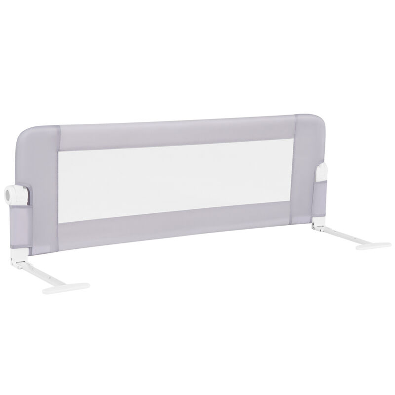 Foldable Baby Bed Guard Rail with Swing Down Design for Bedroom image number 3