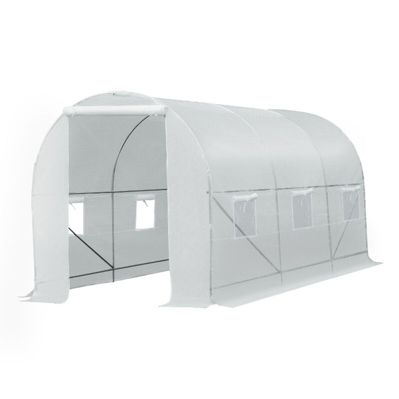 Walk-In Tunnel Greenhouse for Outdoor Gardening &amp; Plant Protection