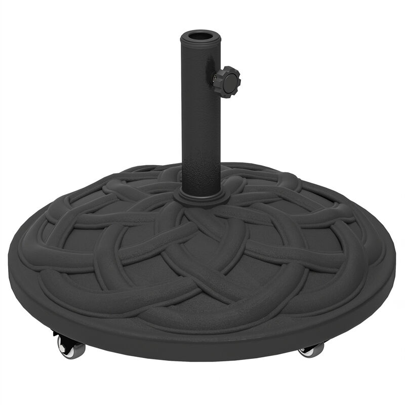 Heavy-Duty Outdoor Umbrella Base for Patio Table or Poolside Shade image number 0
