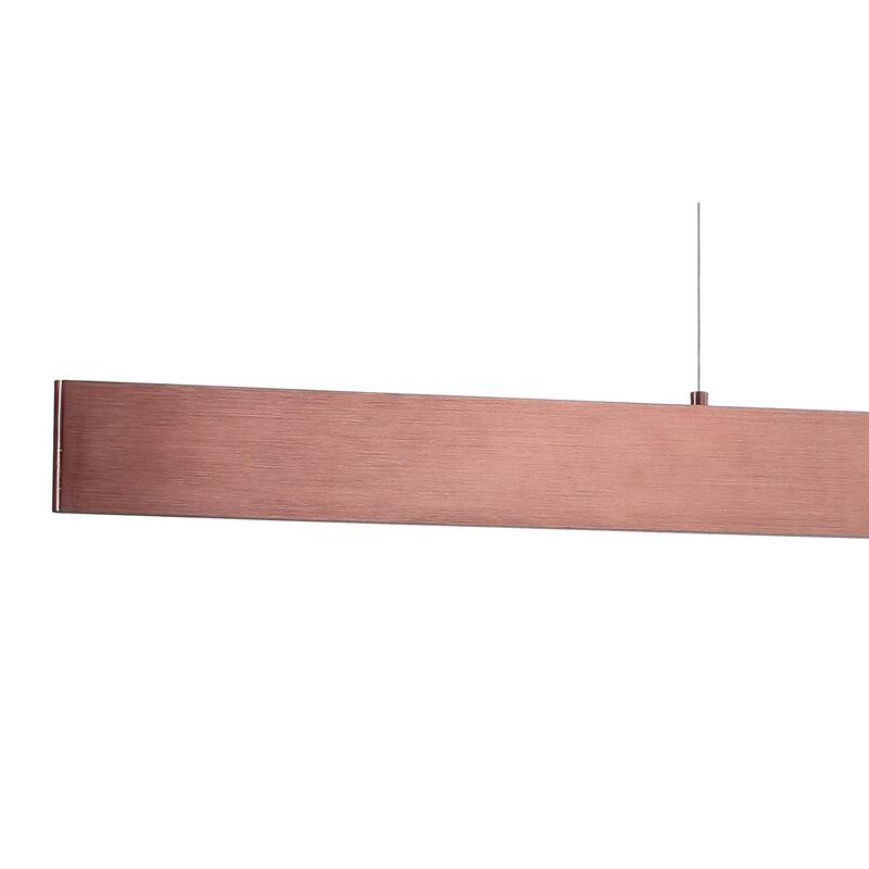 Draper Dimmable Adjustable Integrated LED Metal Linear Pendant
