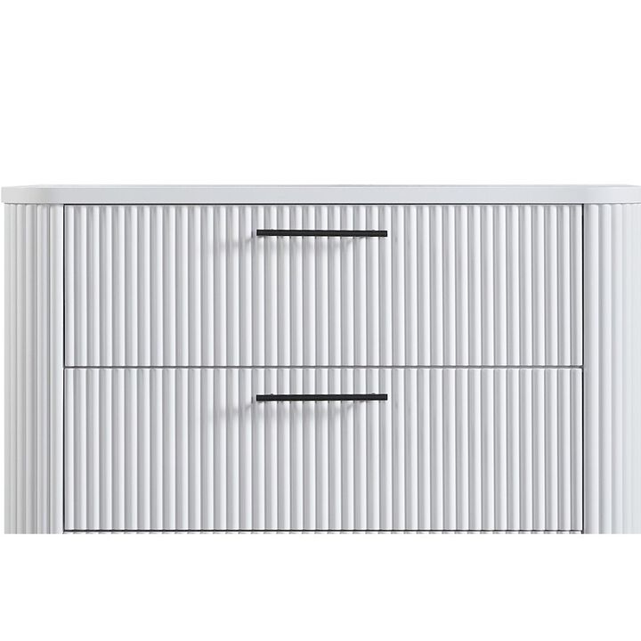 Fisher Park 4 Drawer Chest - White