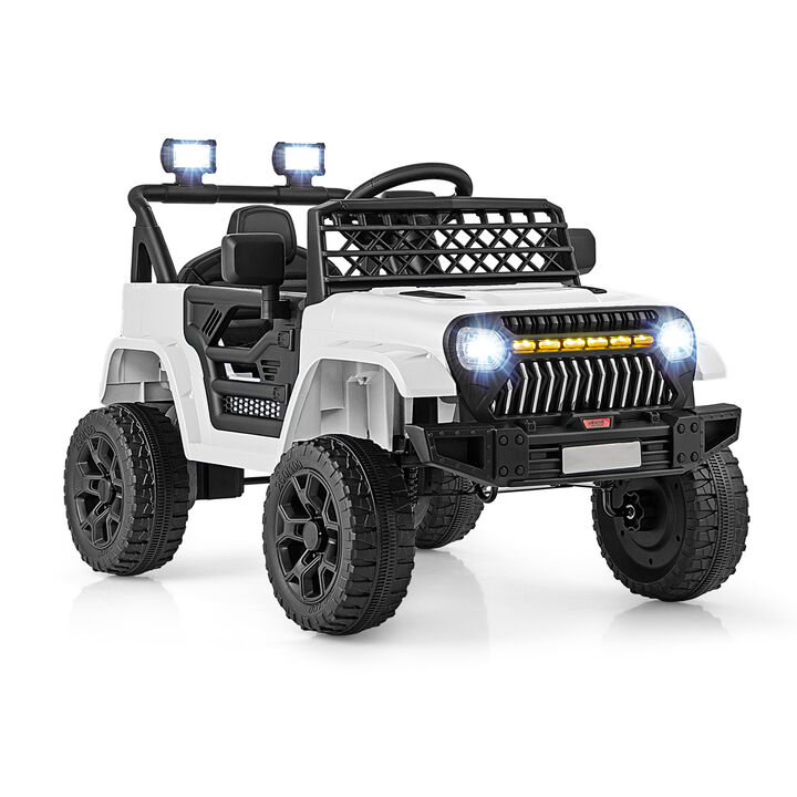 Kids 12V Ride On Truck Car with Music Player and Remote Control