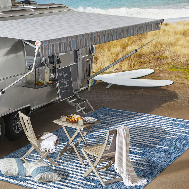 Zolak Berber Stripe Geometric Area Rug