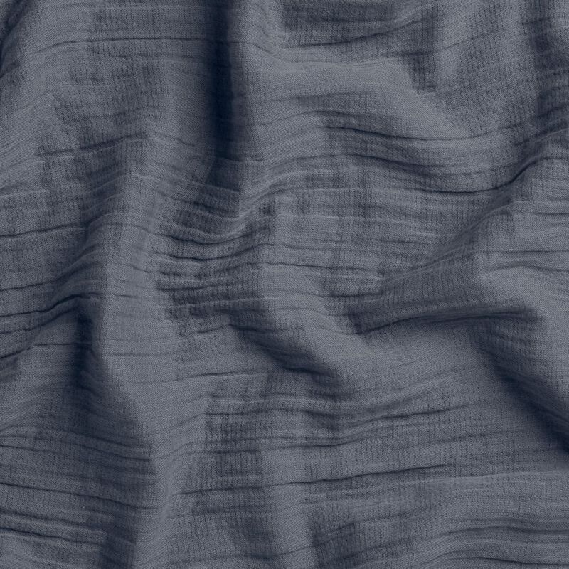 Oasis Crinkled Comfort 4-Piece Sheet Set (Midnight Tide) image number 1