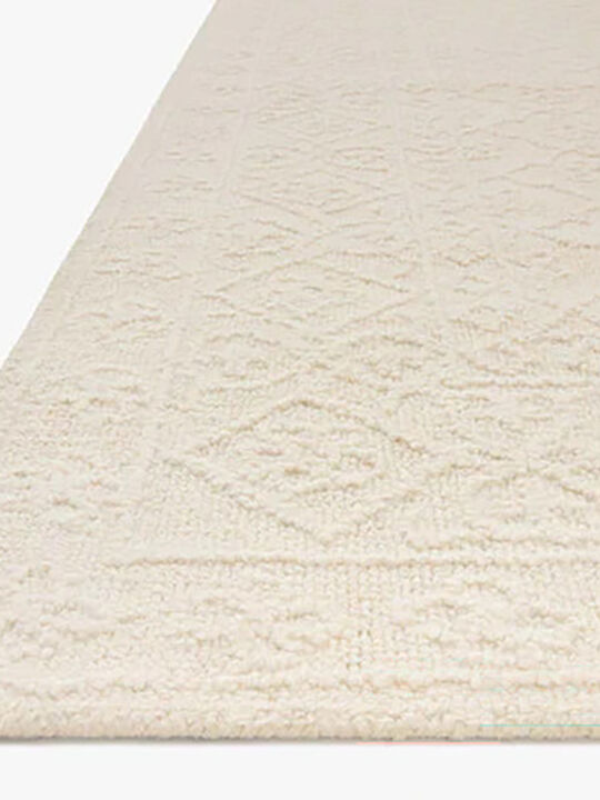 Cecelia CEC01 Ivory/Ivory 5' x 7'6" Rug