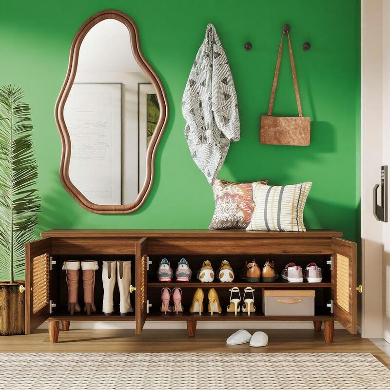 Hidden Storage Design Shoe Cabinet For Entryway image number 2