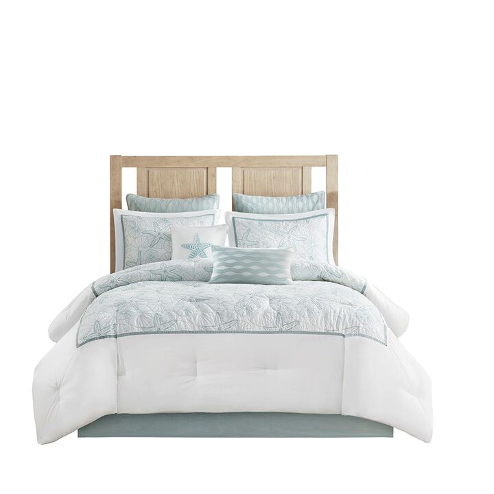 Gracie Mills Celina Seaside Serenity Comforter Set