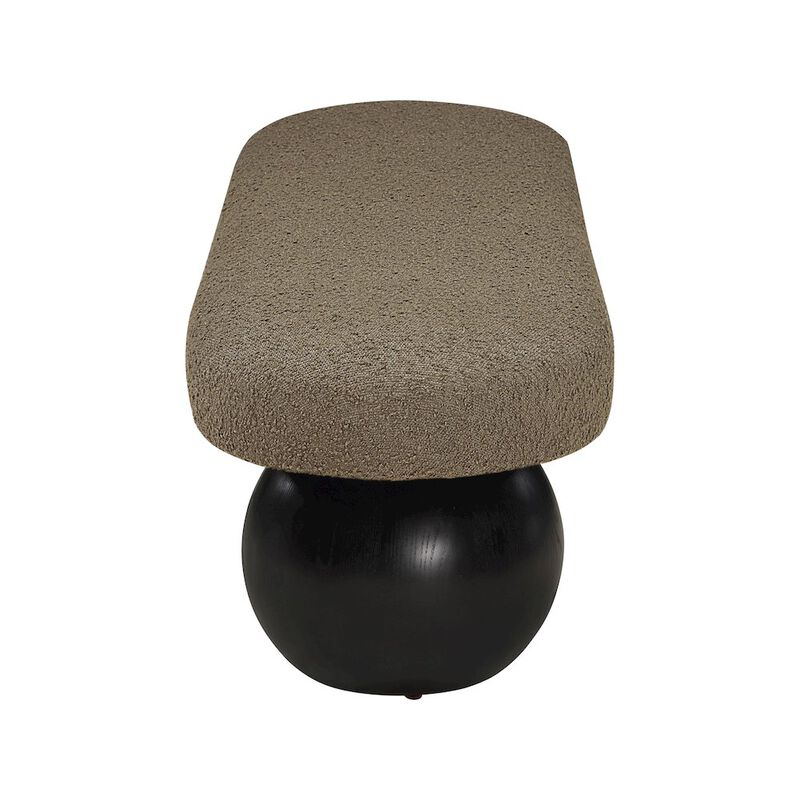 Meridian Furniture Bowie Olive Bench