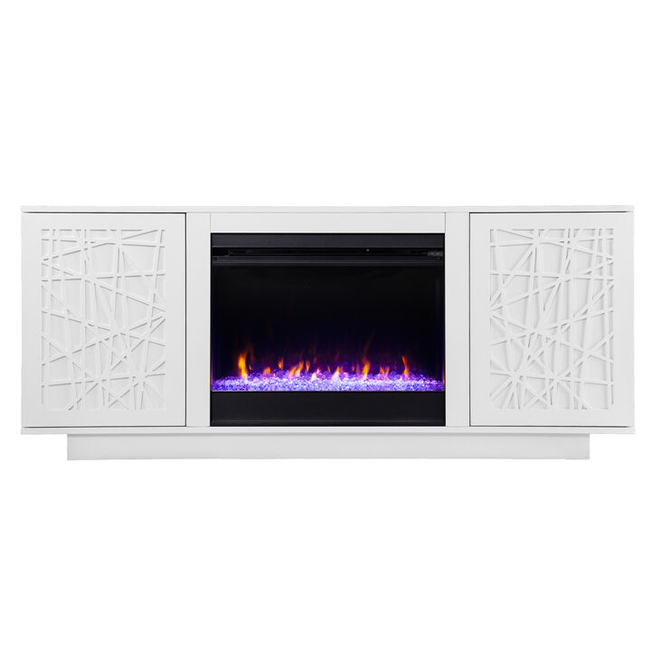 Stanley Color Changing Console Fireplace