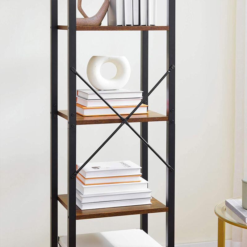 Adjustable 5-Tier Shelving Unit &ndash; Heavy-Duty Storage Rack for Tools, Supplies, or Kitchen Essentials
