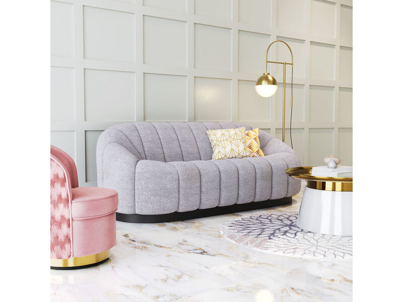 Bhutan Sofa Light Gray