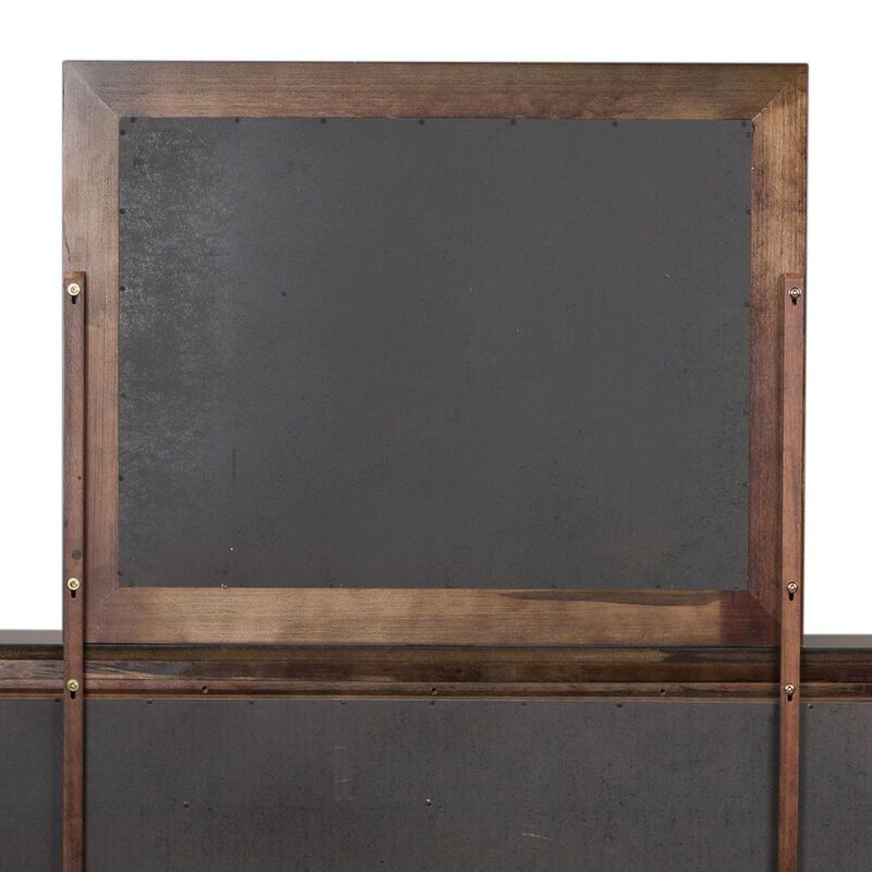 Liberty Furniture Saddlebrook Mirror in Tobacco image number 2