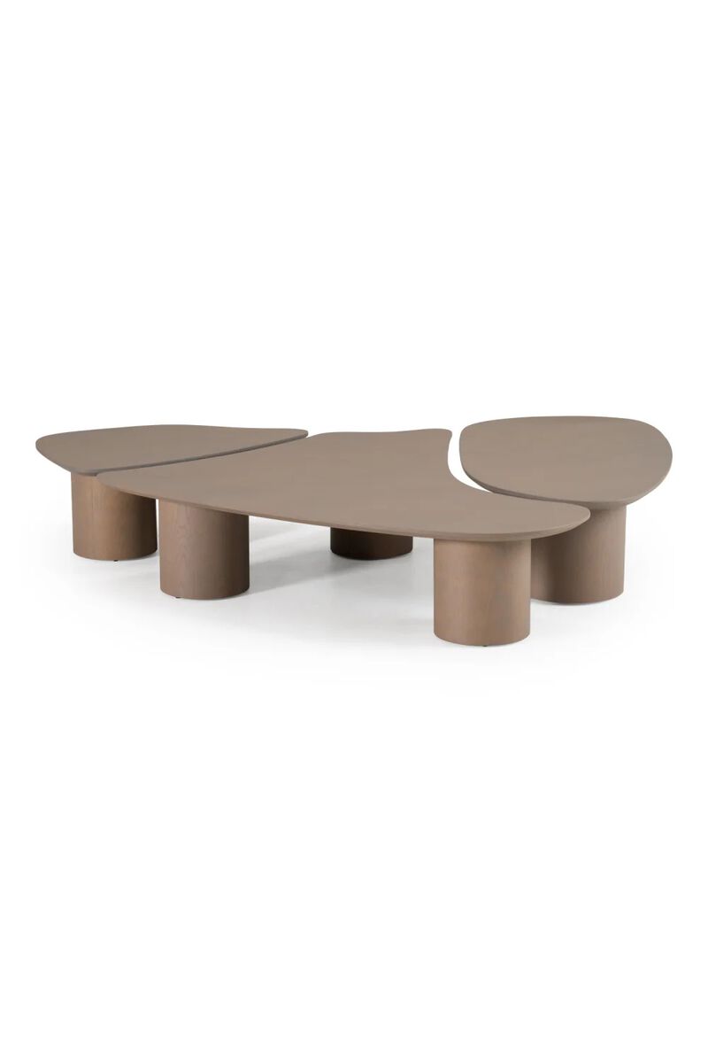 White Oak Nesting Coffee Tables (3) | OROA Modern Connie image number 2
