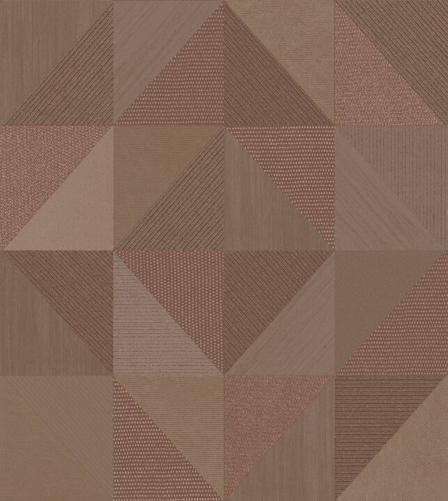 Italian Textures 4 Geometric Red Wallpaper IT32418