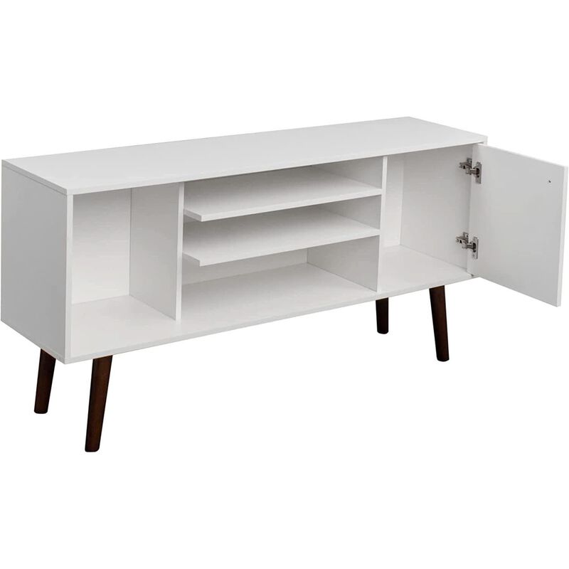 ShipItFurniture Farmhouse TV Stand for 65-Inch TVs with Storage Cabinet image number 7