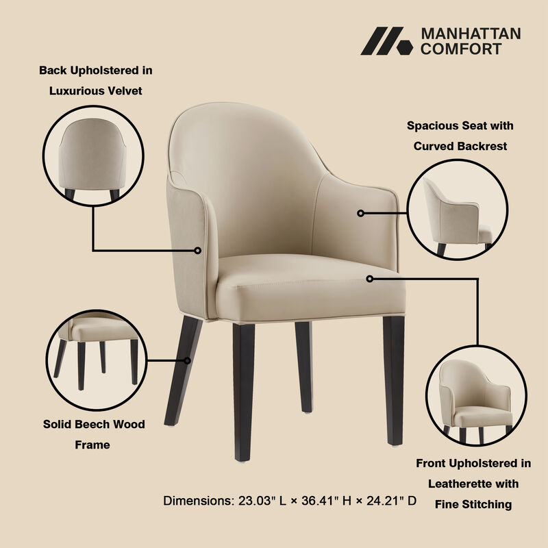 Hillman Brown Dining Chairs (Set of 6)