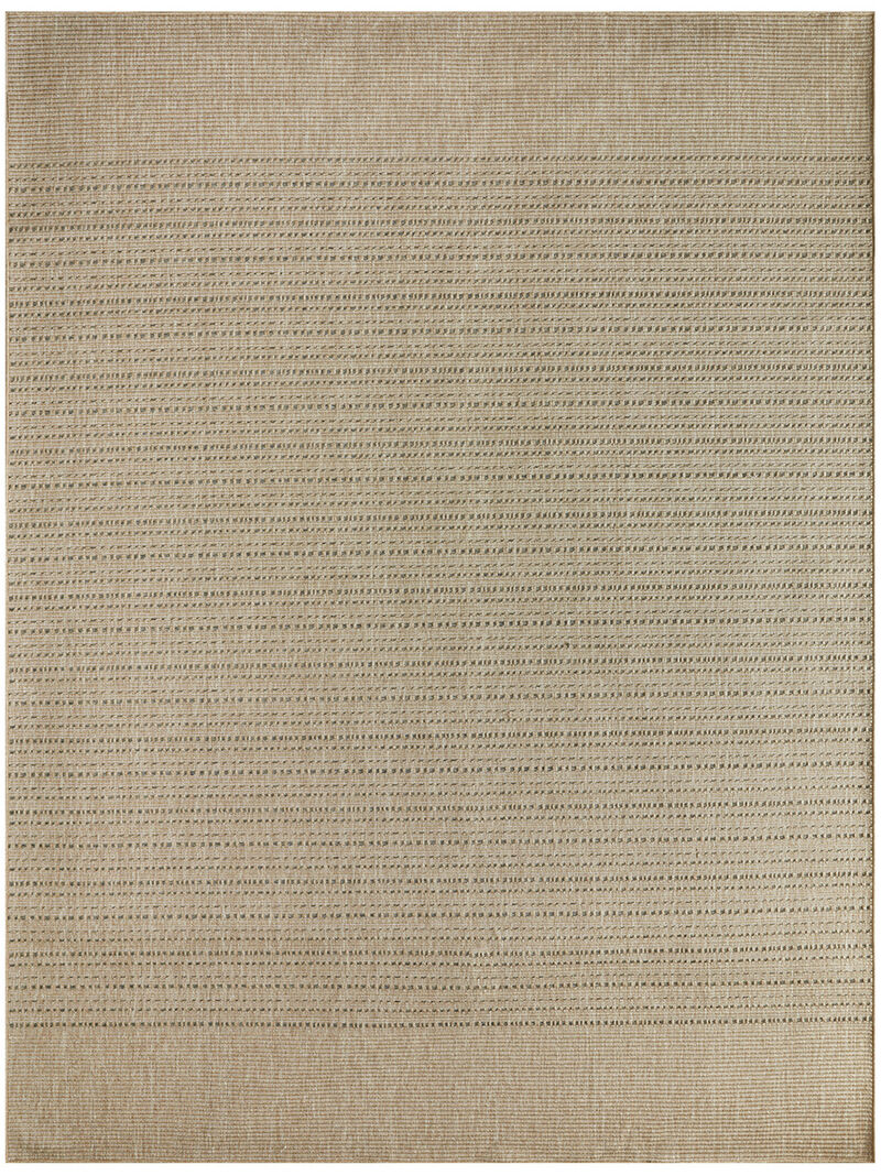 Tulum TLM01 Taupe 9' x 12' Rug image number 0